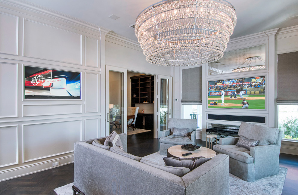 Game Rooms & Media Rooms Traditional Home Bar Tampa by Karli