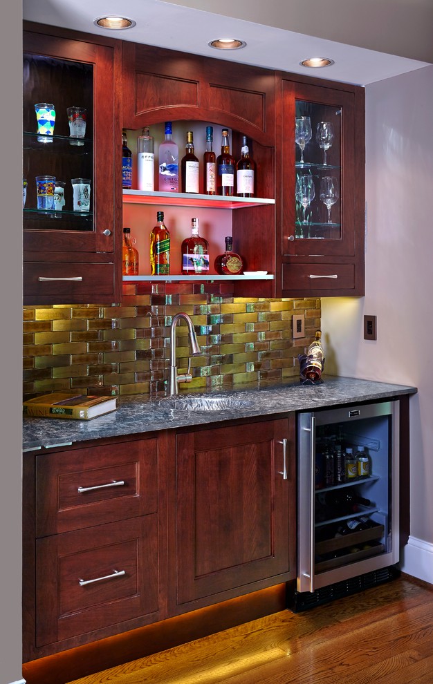 Grabill Cabinets - Contemporary - Home Bar - Indianapolis - by Grabill