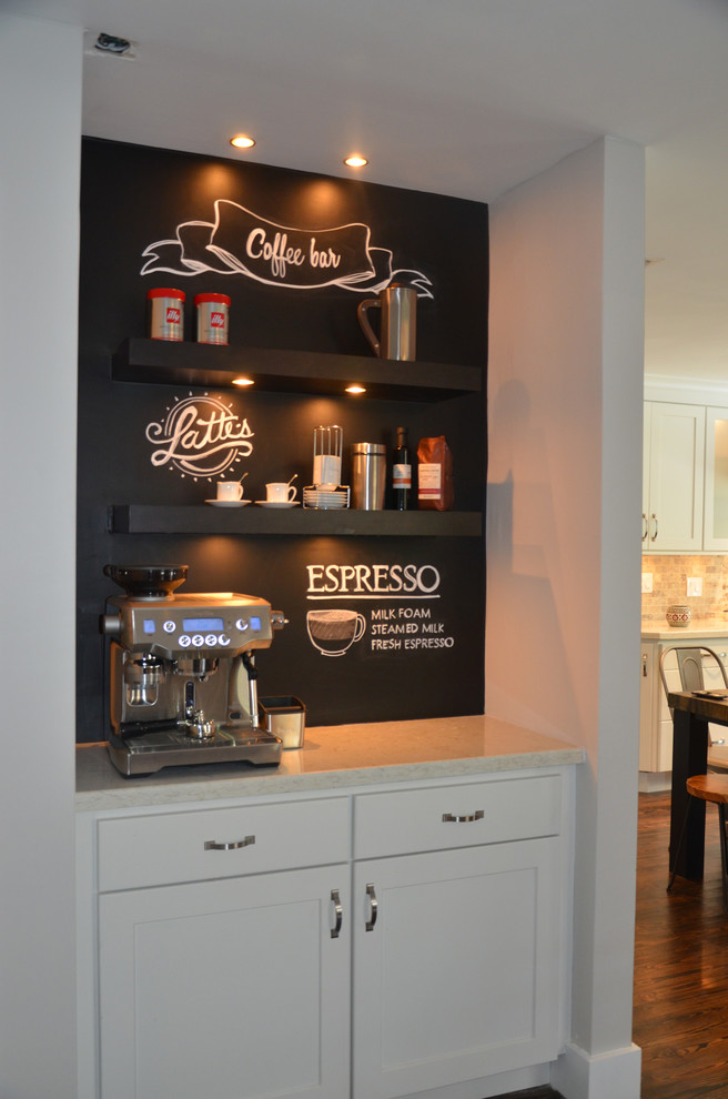 HOLLISTER Transitional Home Bar Miami by KabCo Kitchens Houzz