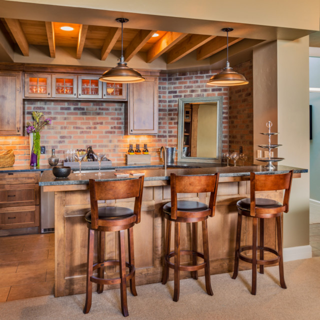 Home Barstylish home bar in your home Contemporary Home Bar New