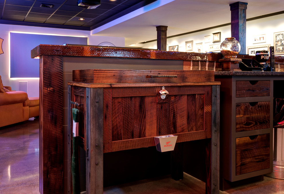 Industrial Home Bar Industrial Home Bar Other by Farinelli