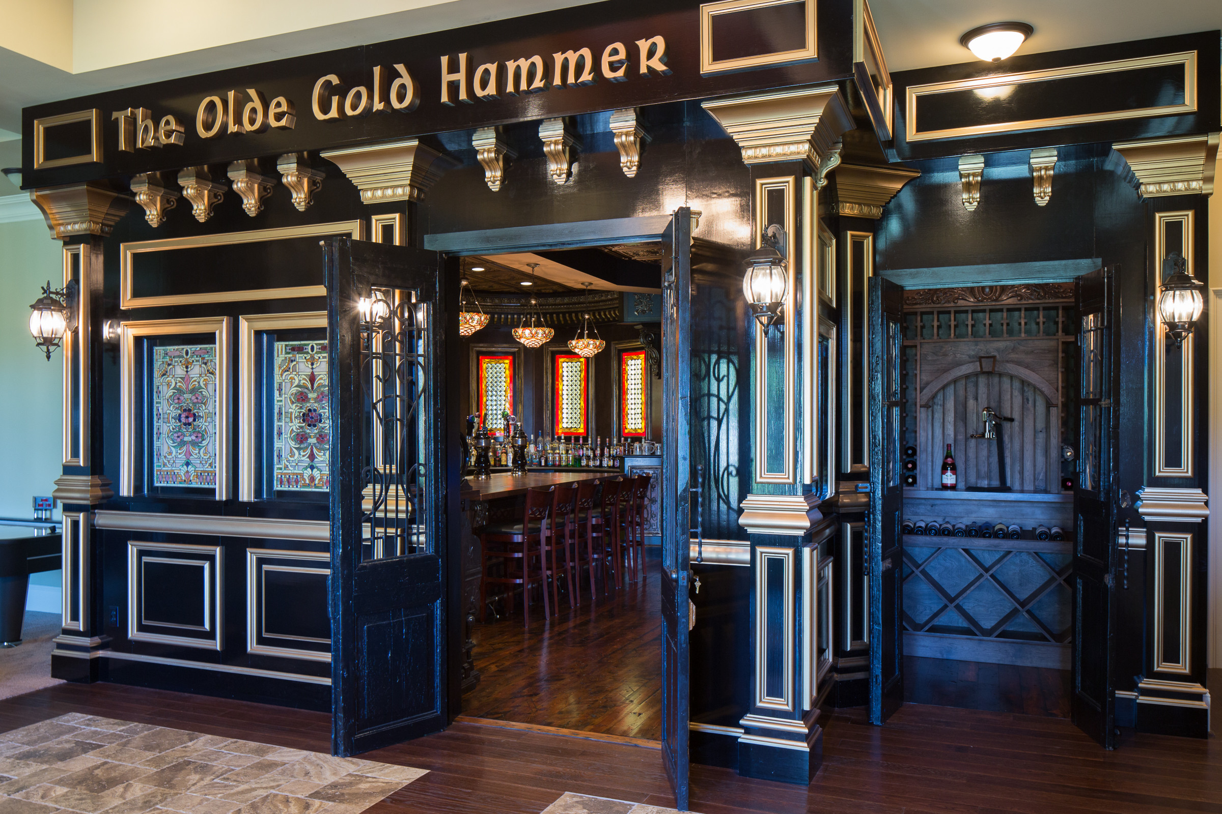 Irish Pub Style Home Bar Ideas Photos