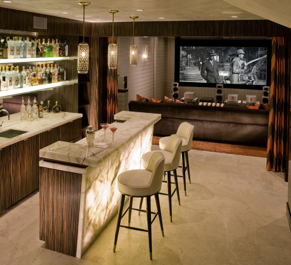 Laguna Beach - Home Bar - Orange County - by Passione | Houzz