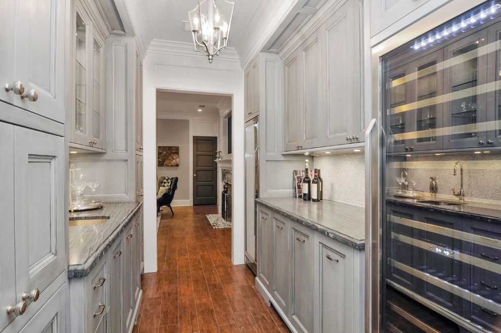 Lincoln Park 1734 N Mohawk Transitional Home Bar Chicago By Middlefork Development Llc Houzz