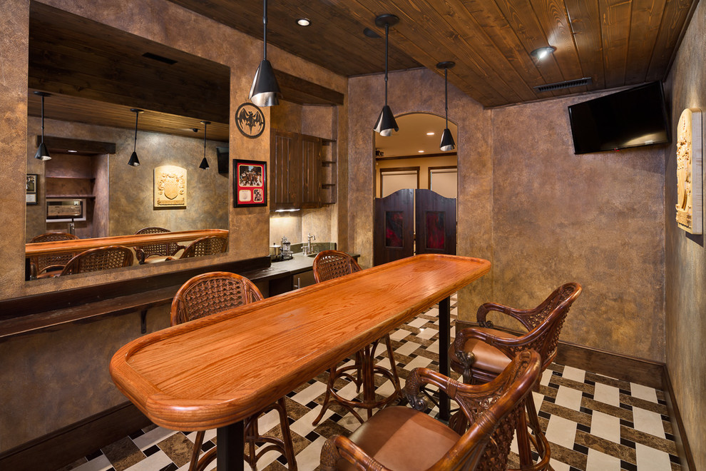 Man Cave Bar Home Bar Other by Fairview Custom Homes Houzz