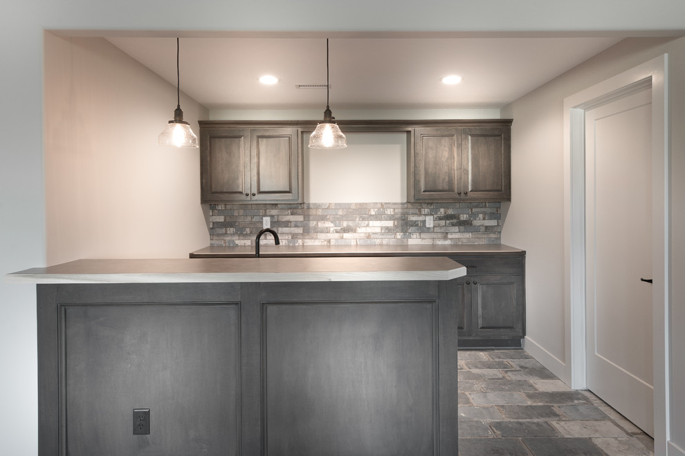 Mandalay Spec Sandcrest Home Bar Wichita by Sharp Homes, Inc