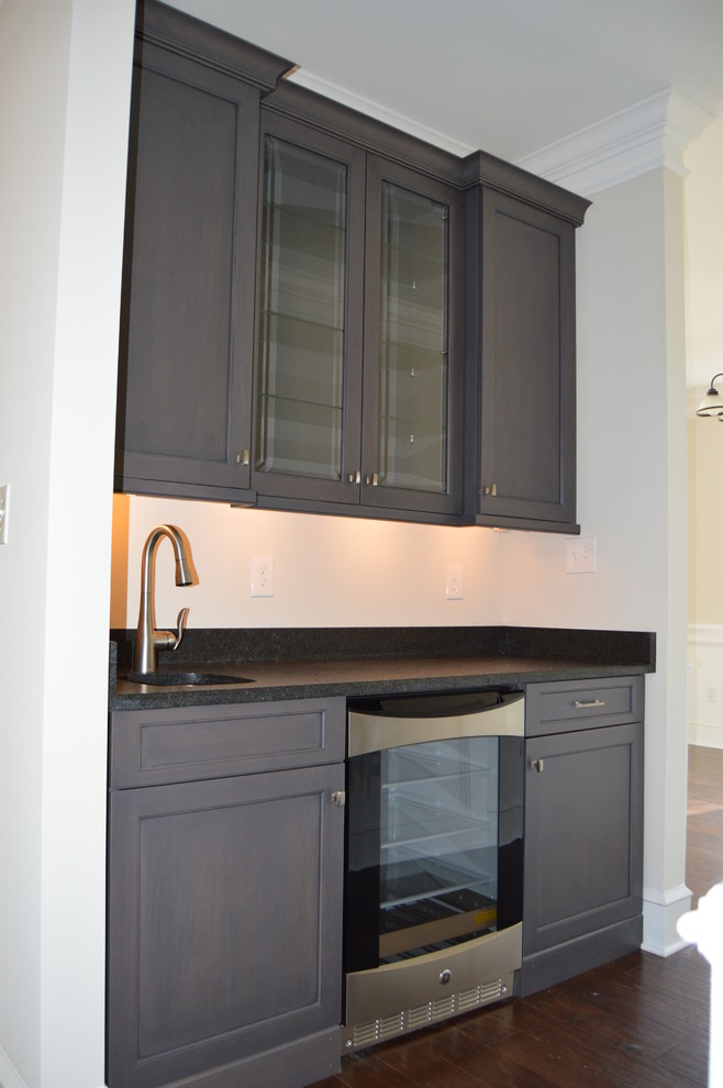 Marlton Transitional New Construction Traditional Home Bar Philadelphia by