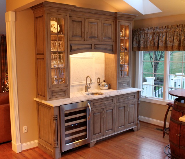Young Custom Wet Bar Traditional Home Bar by That Store