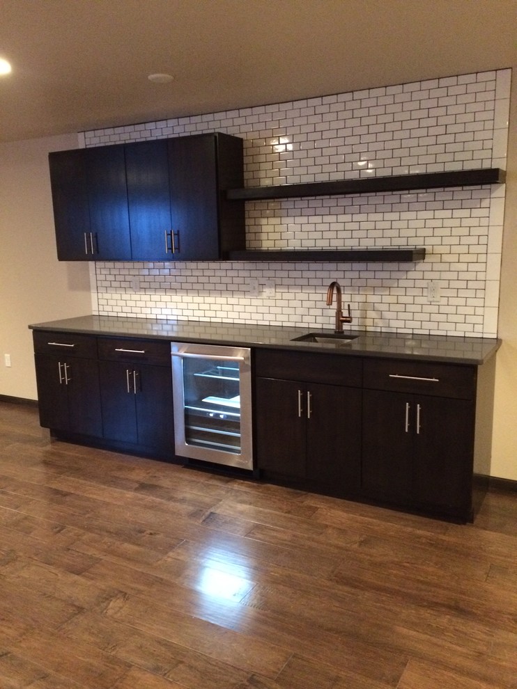 Modern Basement Bar Modern Home Bar Other by Stone Countertop