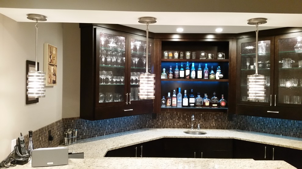 Inspiration for a home bar in Other.