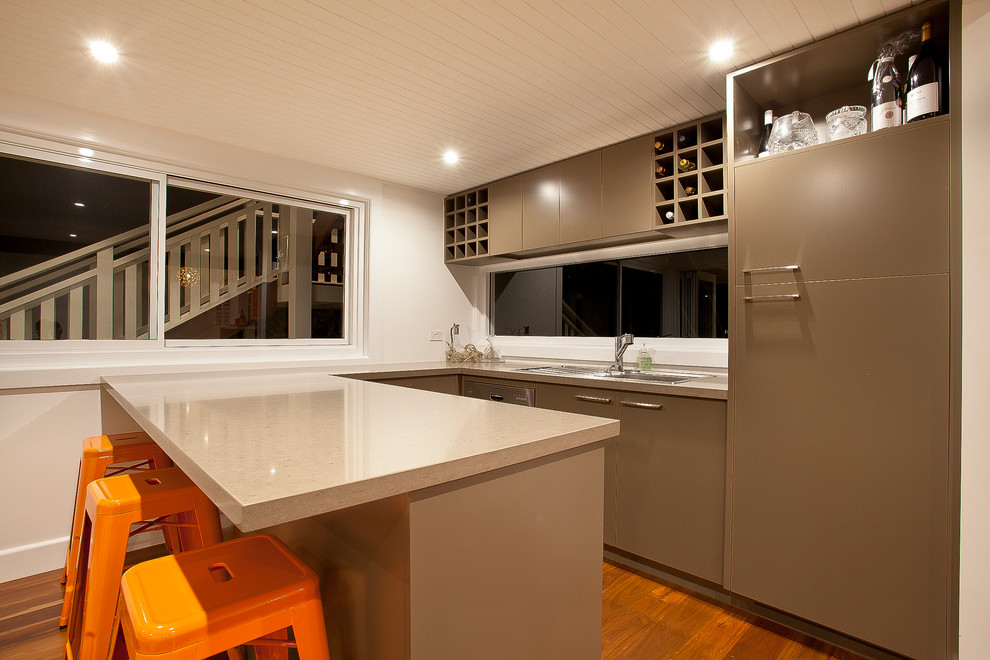 Newport Project Contemporary Home Bar Sydney by StepUP Constructions Houzz