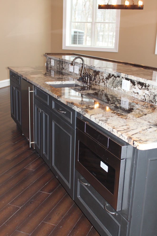 Oakton/ Vale Transitional Home Bar DC Metro by Good Star Homes