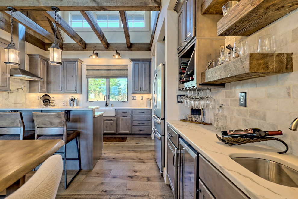 Old Toccoa Farms Farmhouse Kitchen Atlanta by Mountain Lakes Houzz
