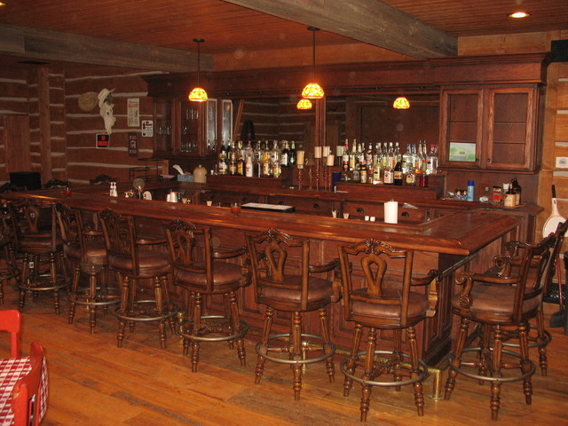 Old West Saloon Rustico Angolo Bar Altro Di Dombeck Custom 