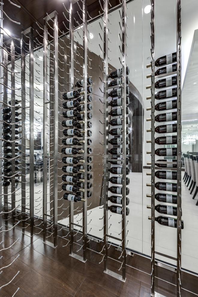 Photo of a modern wine cellar in Las Vegas.