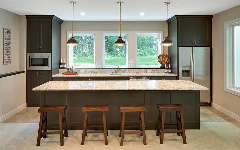 Inspiration for an eclectic kitchen remodel in Minneapolis