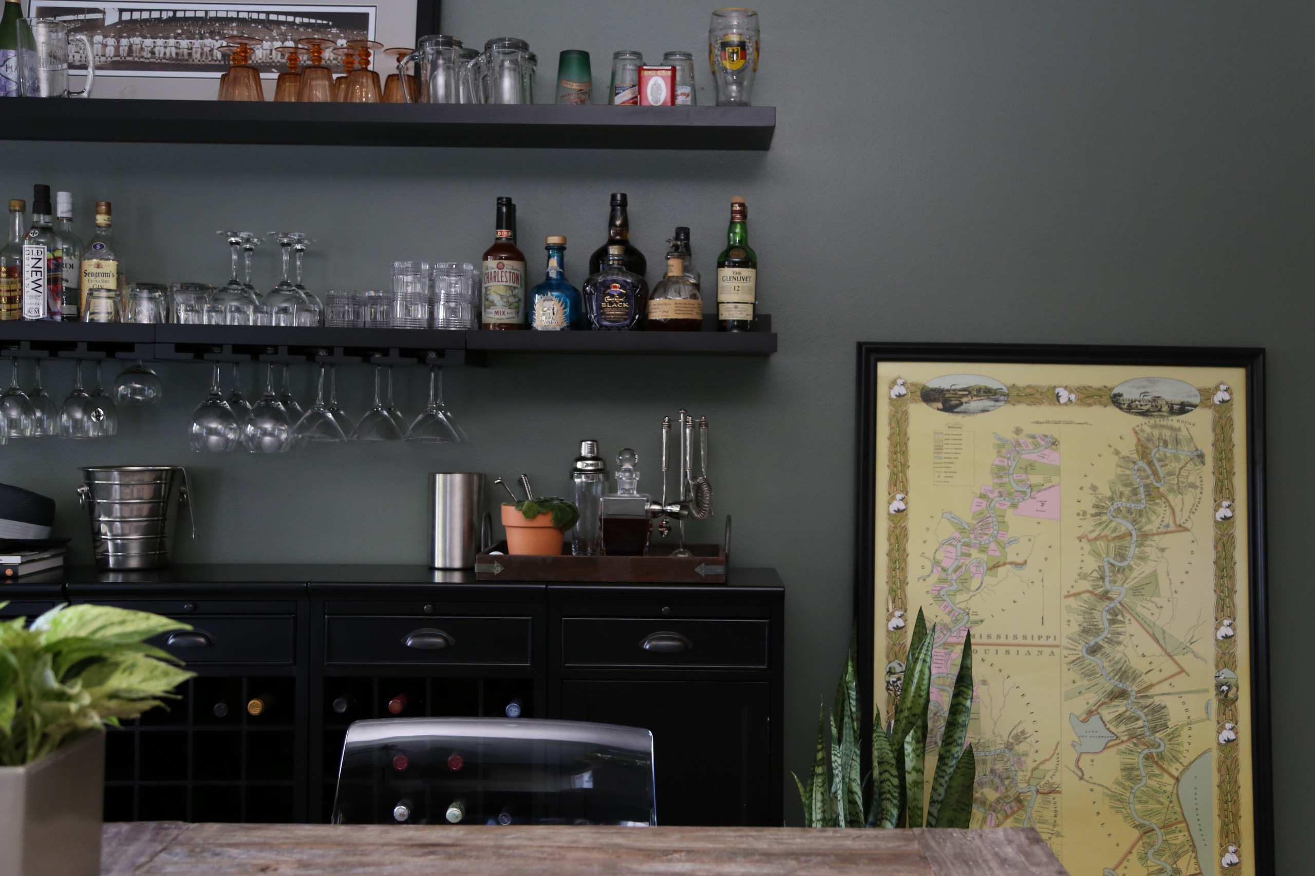 Residential Bar & Dining - Eclectic - Home Bar - New Orleans - by Niki  Landry Art & Design | Houzz