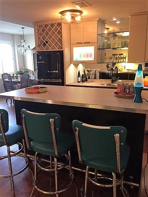 Retro Bar Modern Home Bar Kansas City By Comfort Remodel