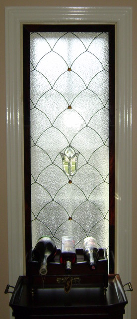 Traditional Pattern Stained Glass Window Design - Casa Loma Art Glass