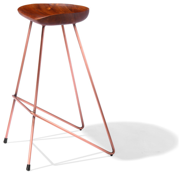 Stools Industrial Home Bar New York by sohoConcept Houzz