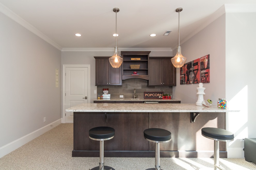 The Lakeview Manor in Croasdaile Farm, Durham NC, built by Homes By