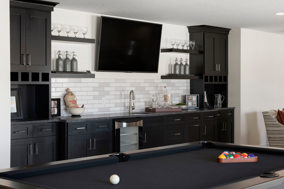 The Magnolia (Lakeville, MN) Transitional Home Bar Minneapolis