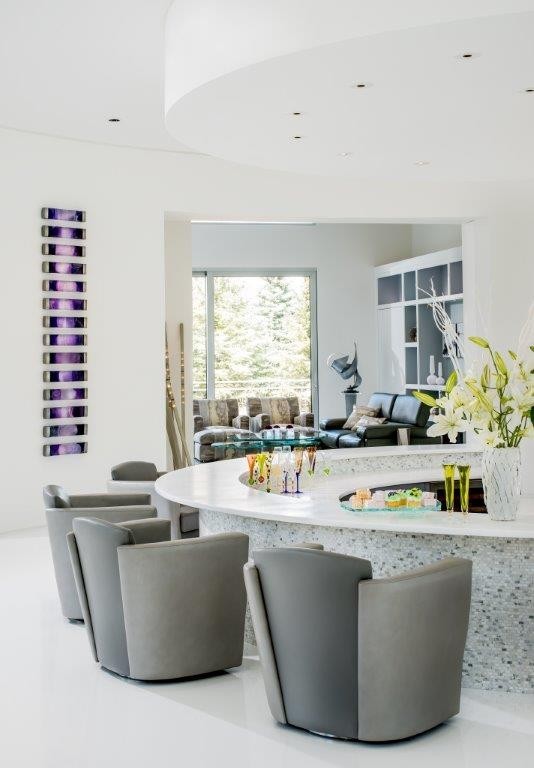 White White - Contemporary - Home Bar - Other - by Susan Witman ...