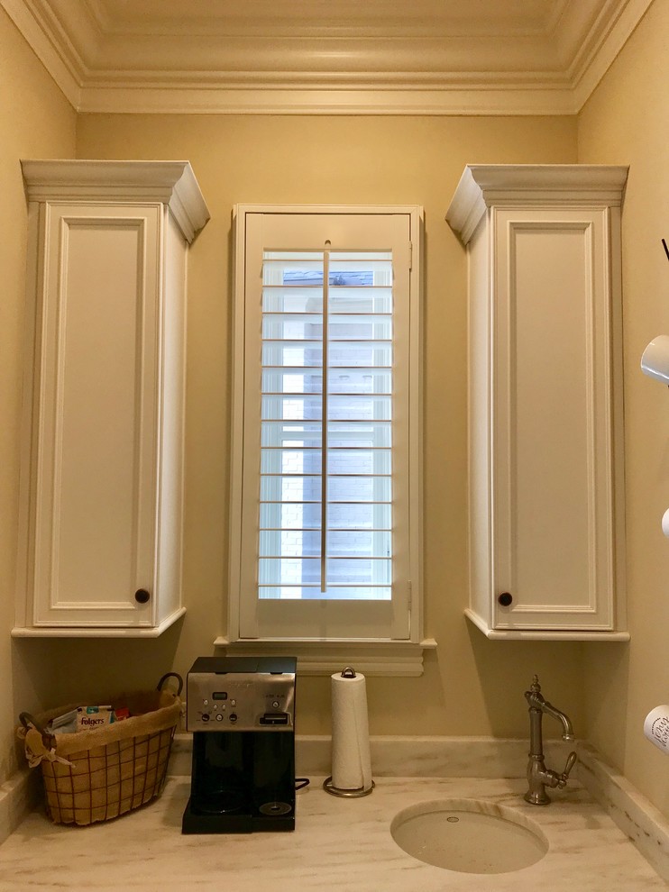 Window Treatments Traditional Home Bar Nashville by JLS Designs