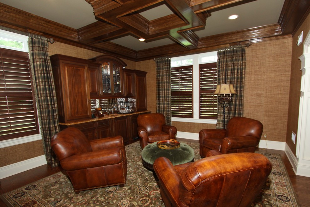 Wyckoff, NJ Traditional Home Bar New York by Pirrello Interiors Houzz