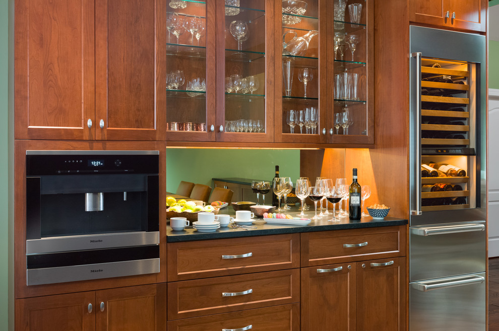 Yardley Transitional Home Bar Philadelphia by J&L Designs Houzz