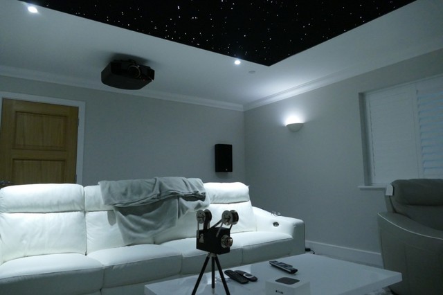 4K Widescreen format Cinema Room - Contemporáneo - Cine en casa - Surrey -  de HiFi Cinema Ltd. | Houzz