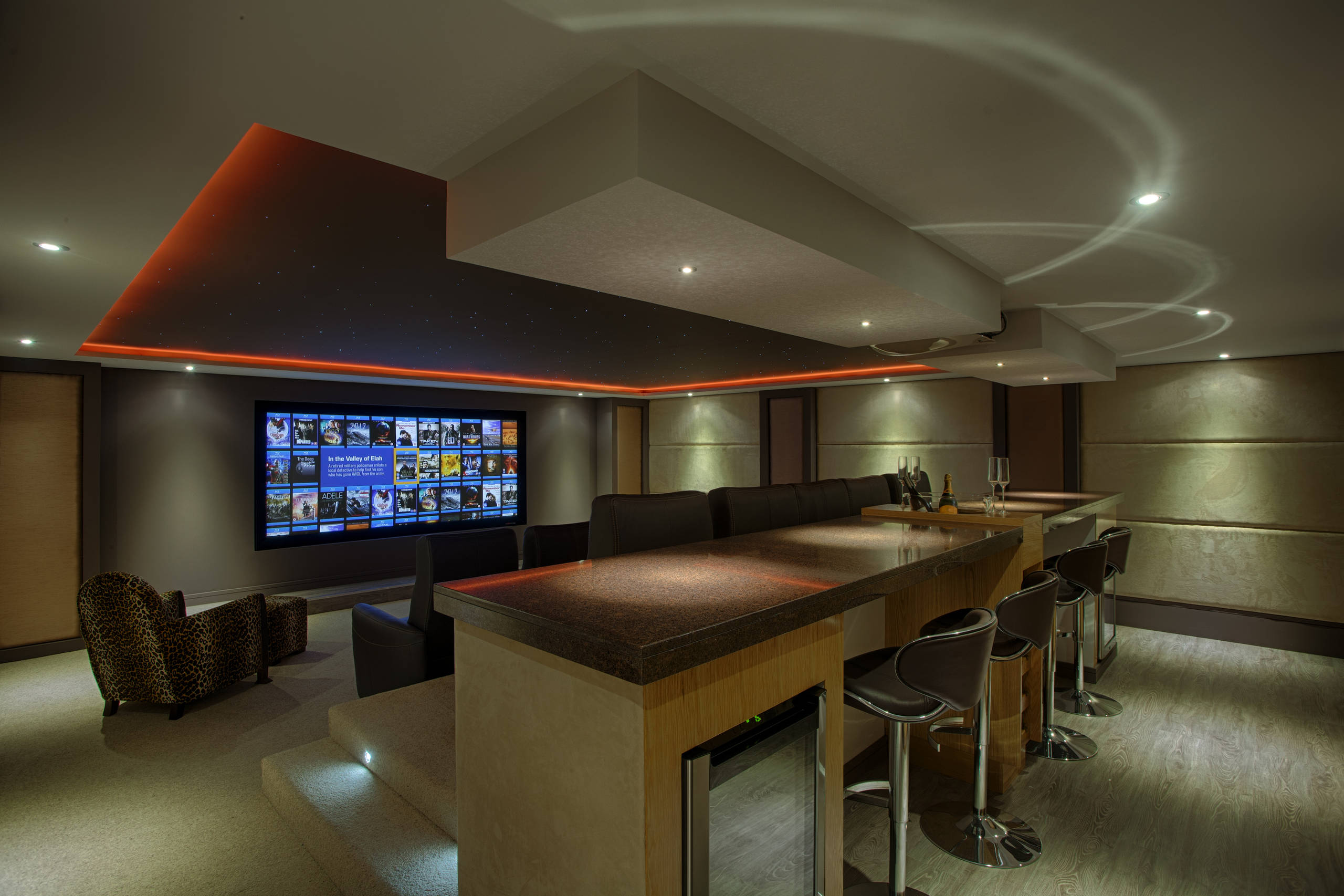 Home Theatre Game Room Combo | Houzz