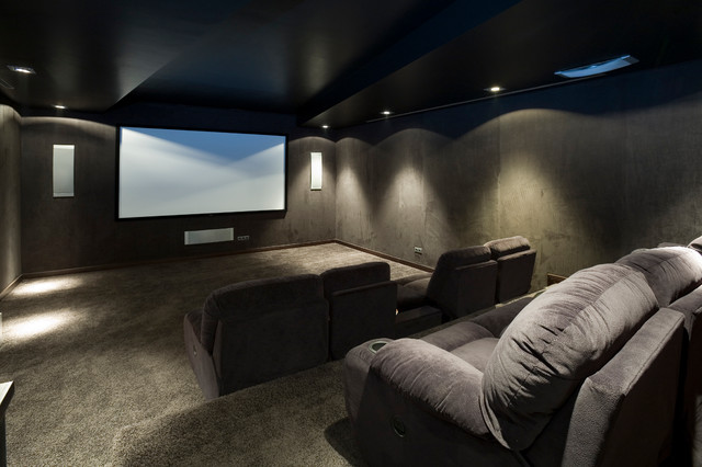 Cine en casa: las mejores ideas  Sala de cine en casa, Diseño de
