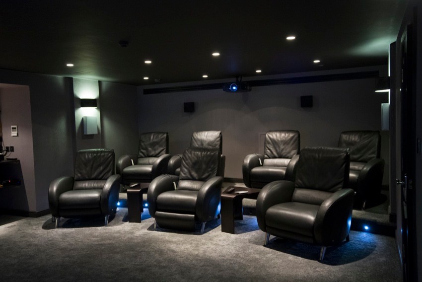 This is an example of a home cinema in Other.