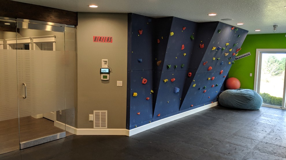 Rock Climbing Wall In Basement Openbasement