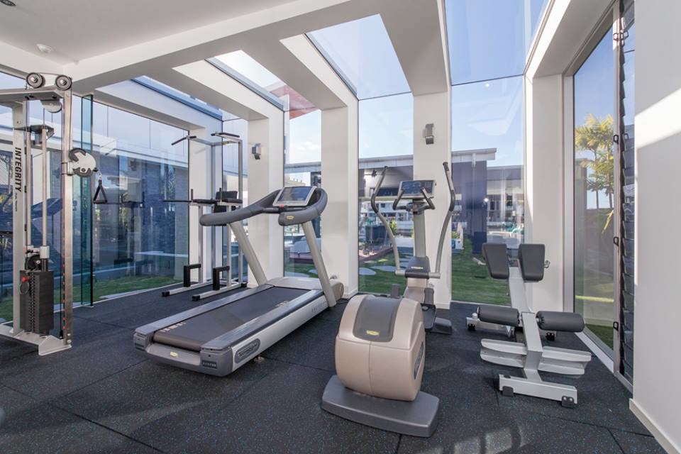 Bluewater Harbour, Cairns Modern Home Gym Cairns by Coolum Tile