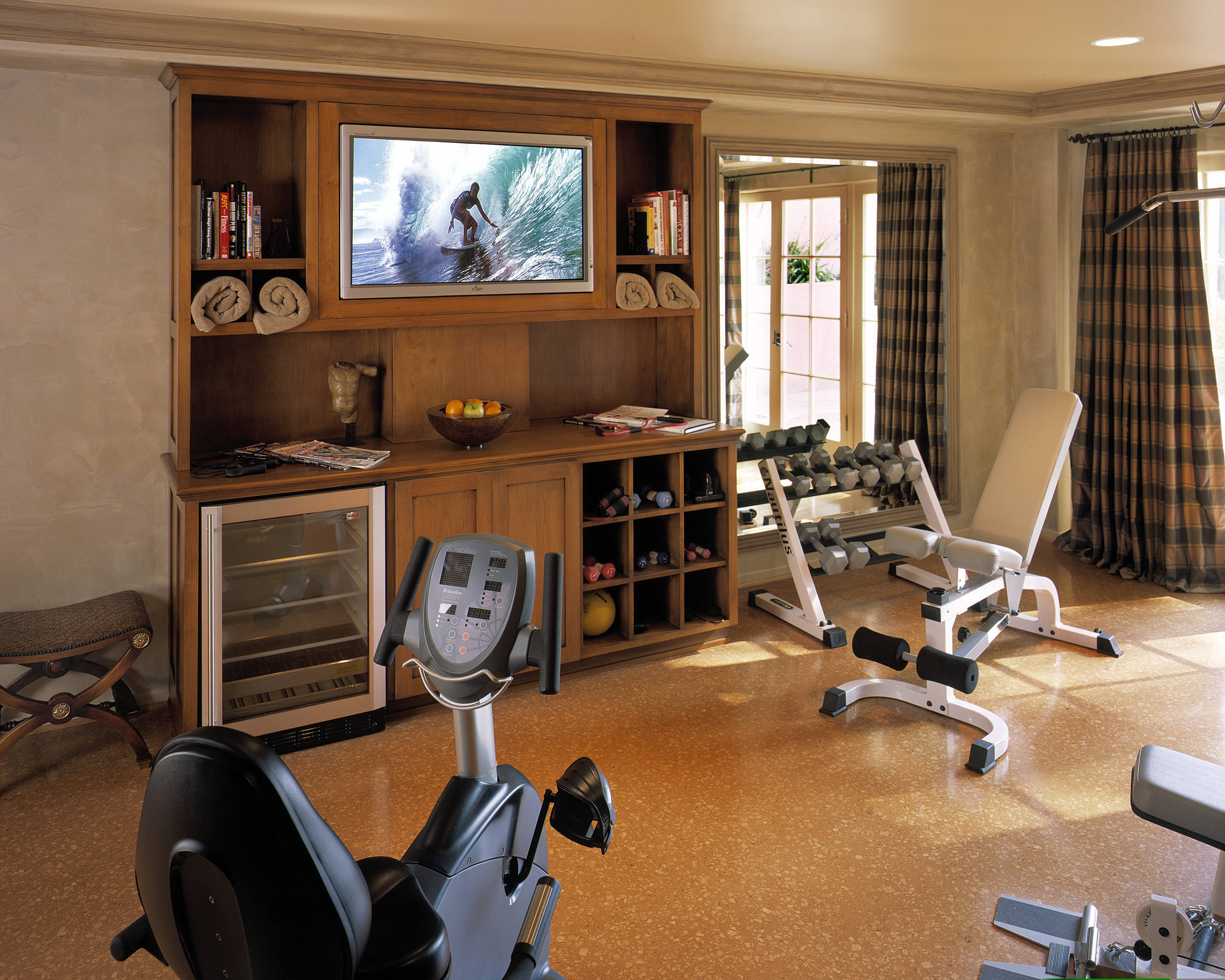 Home gym fridge sale