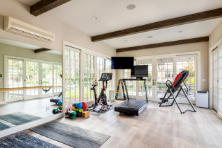 75 All Ceiling Designs Home Gym Ideas You'll Love - March, 2024