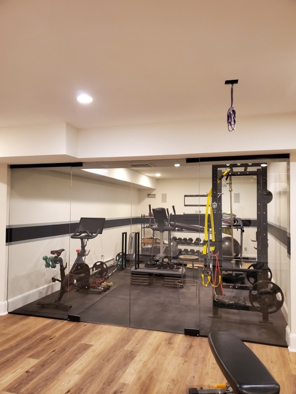 Photo of a home gym in New York.