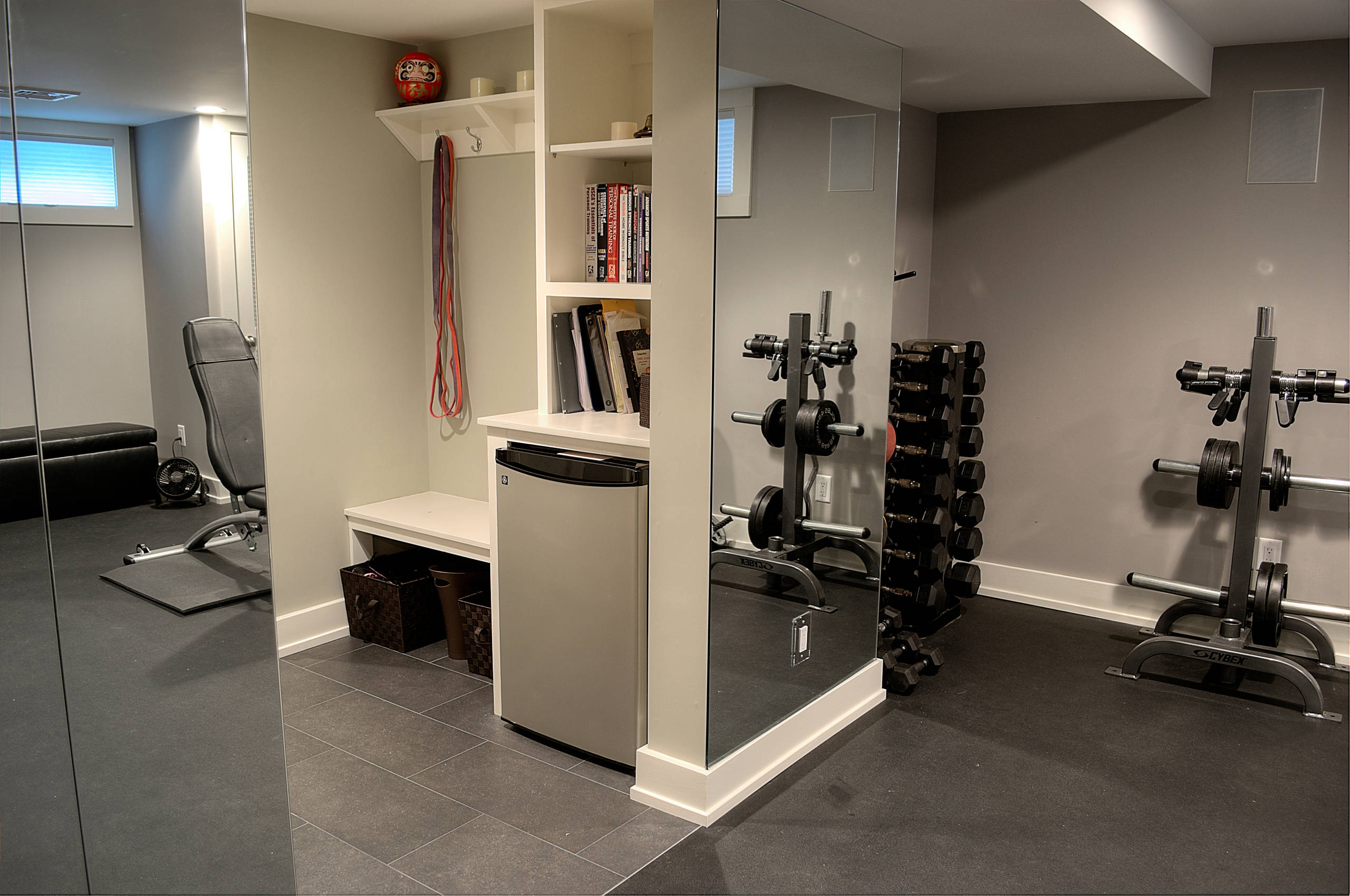 Home gym fridge hot sale
