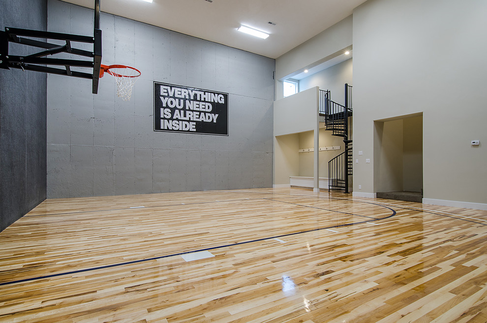Gymnasiums and Racquetball Courts with Lines Home Gym Salt Lake