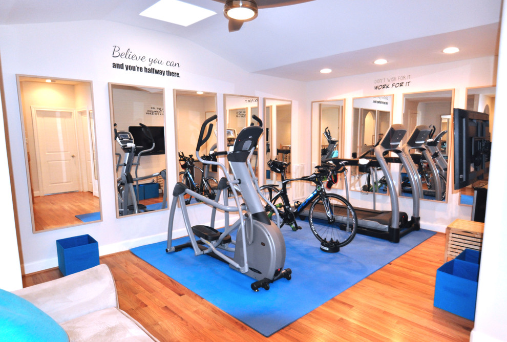 Home Gym Home Gym Houston by Organika Smart Design Houzz