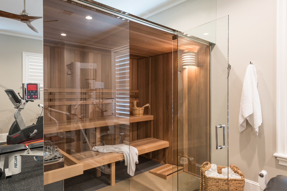 Houston Texas Upper Kirby Luxury Townhome Home Gym Houston by