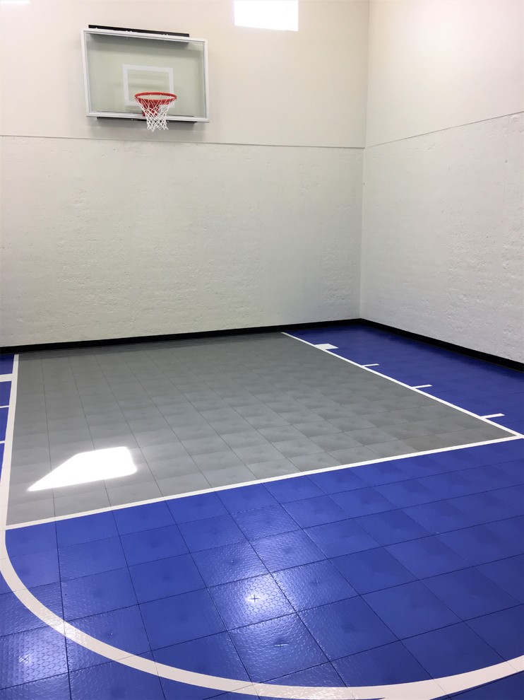 Inspiration for a classic indoor sports court in Minneapolis.