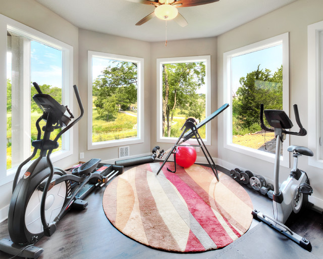 Laguna Hills Home Gym Kansas City by Starr Homes Houzz AU