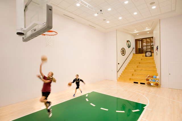 I Built A Full Mini Hoop Basketball Court 