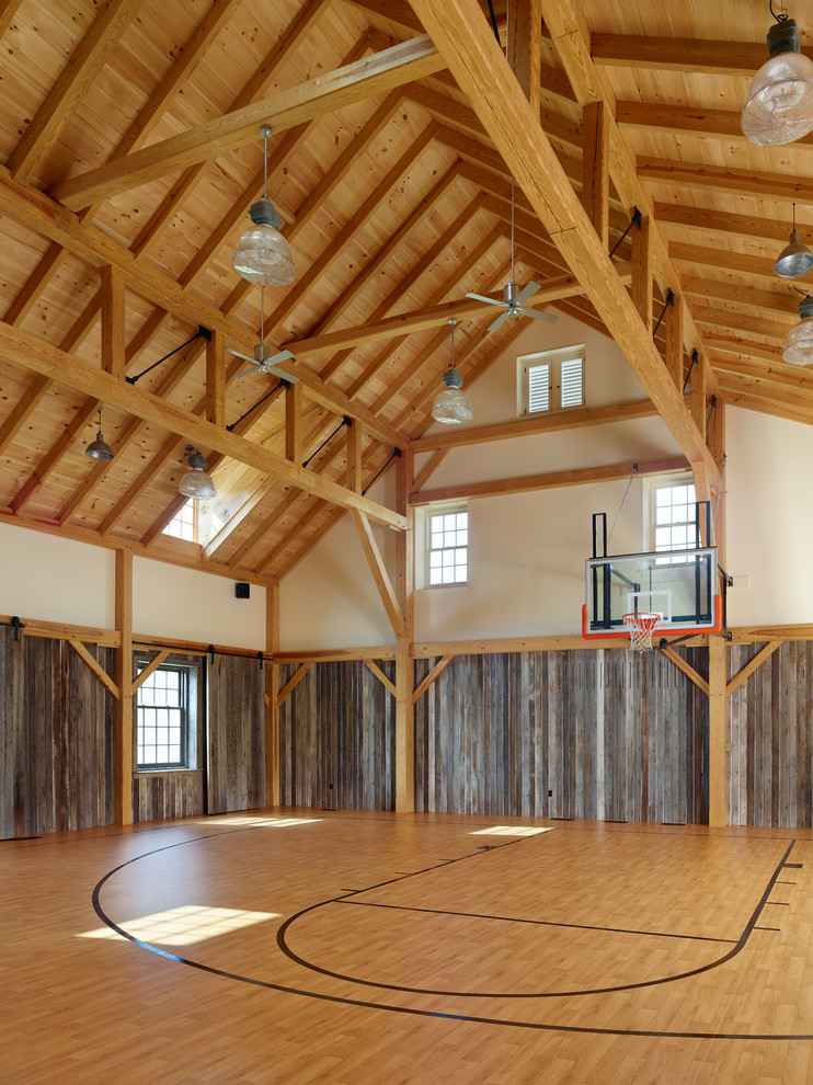 Inspiration for a country indoor sports court in Philadelphia.