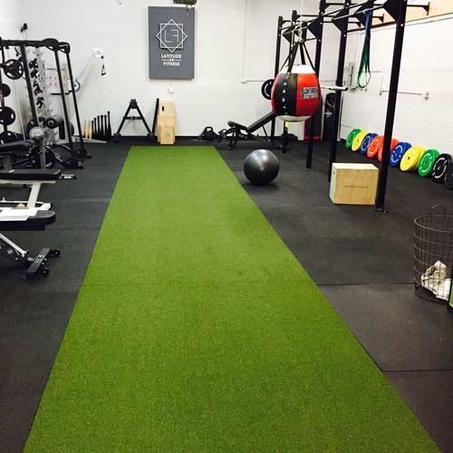 Rubber Mats & Padded Athletic Turf - Home Gym - by Greatmats | Houzz