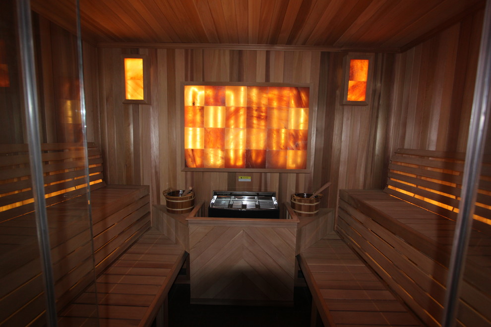 Saunas Transitional Home Gym Philadelphia by Baltic Leisure Houzz