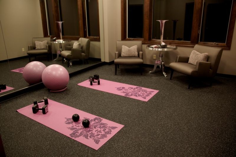 Moderner Fitnessraum in Minneapolis